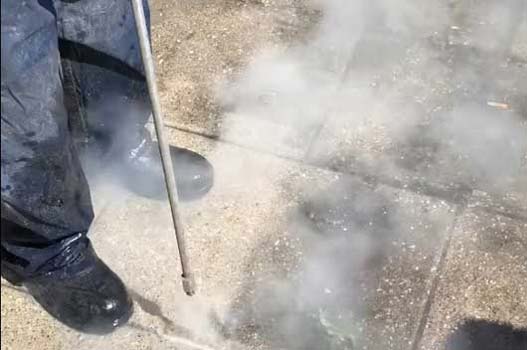 Steam cleaning